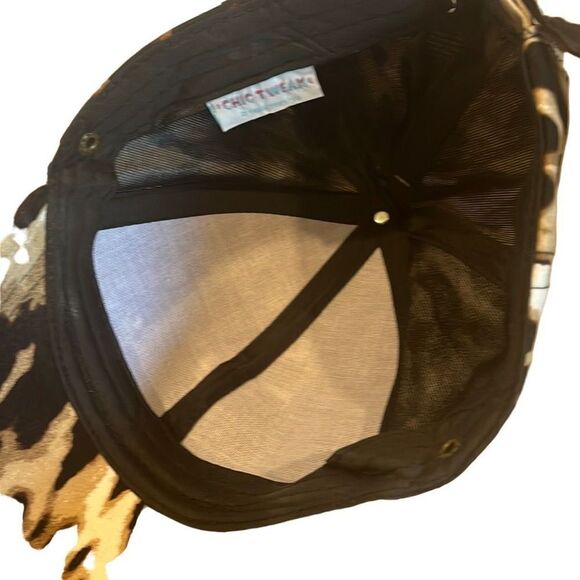 Chick Woman’ Adjustable Tweak Animal Print Baseball Cap - Picture 5 of 11